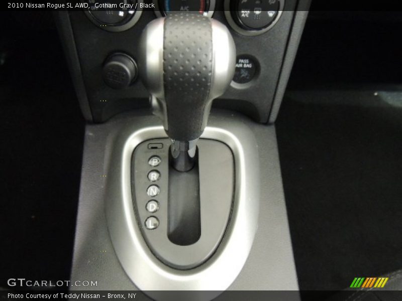Gotham Gray / Black 2010 Nissan Rogue SL AWD