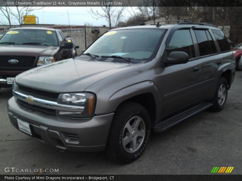 Graystone Metallic / Light Gray 2006 Chevrolet TrailBlazer LS 4x4