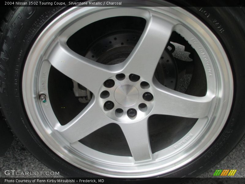 Silverstone Metallic / Charcoal 2004 Nissan 350Z Touring Coupe