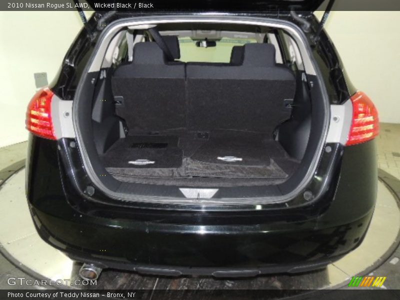 Wicked Black / Black 2010 Nissan Rogue SL AWD