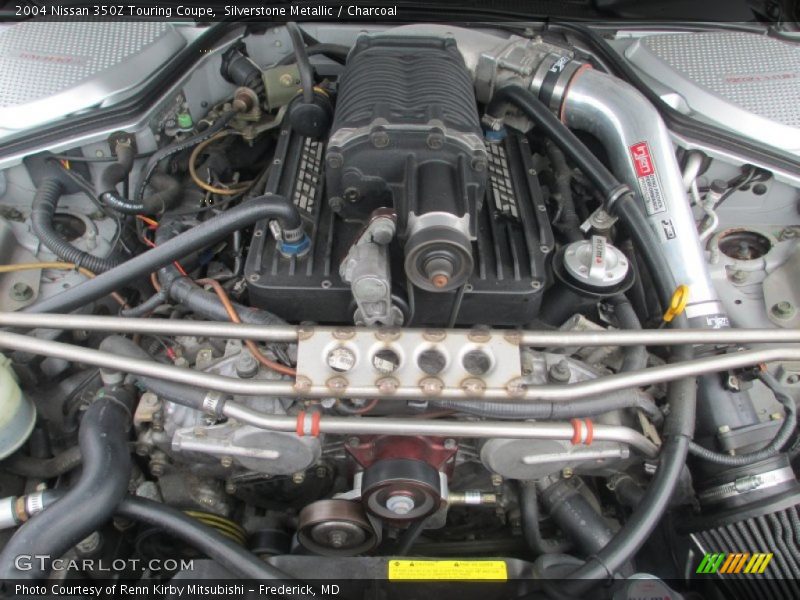 Silverstone Metallic / Charcoal 2004 Nissan 350Z Touring Coupe