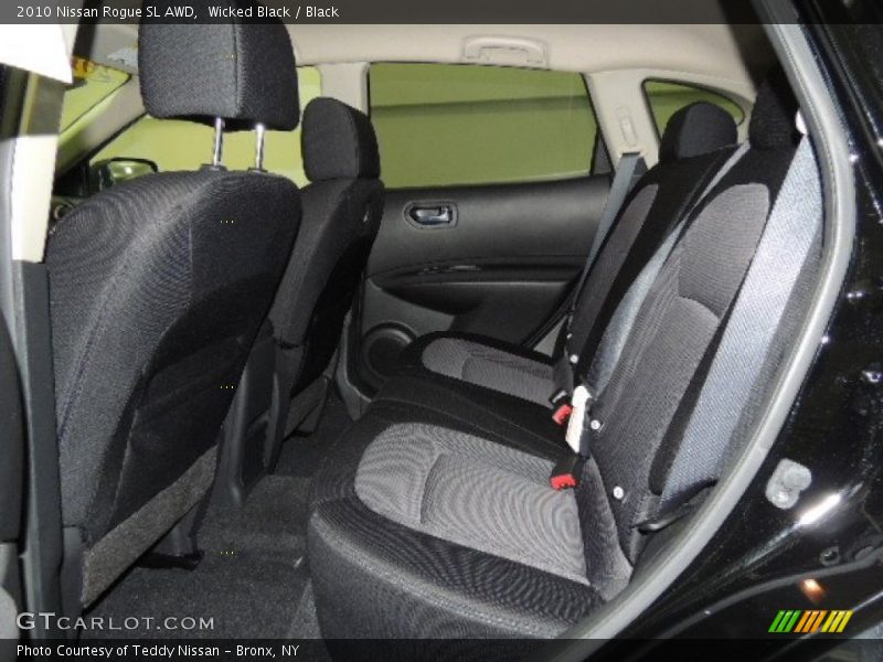 Wicked Black / Black 2010 Nissan Rogue SL AWD