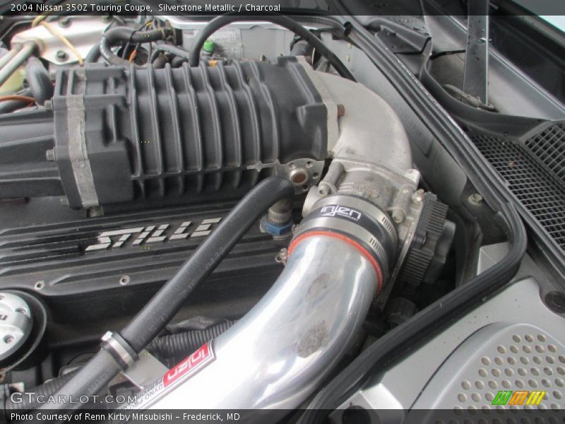 Silverstone Metallic / Charcoal 2004 Nissan 350Z Touring Coupe