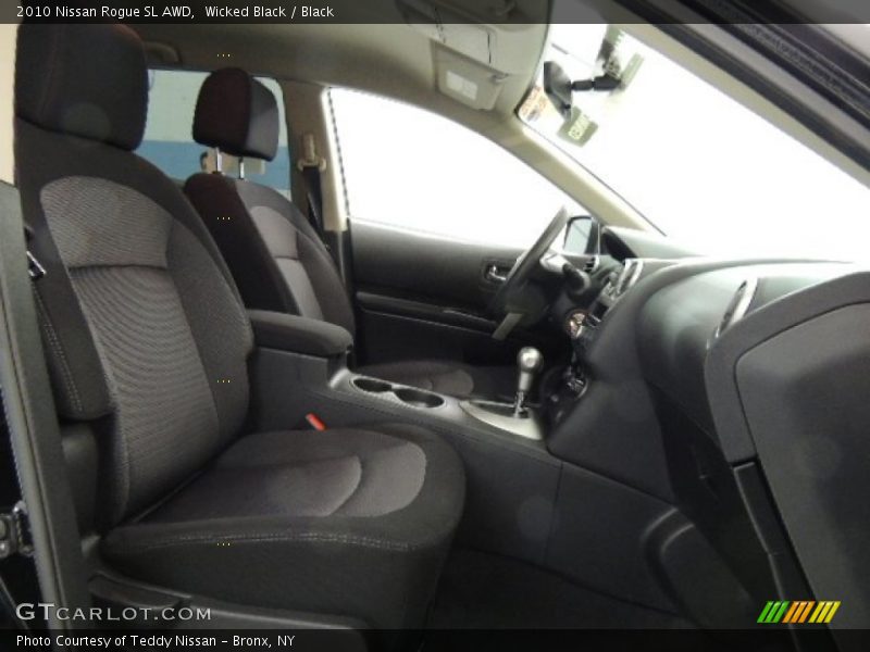 Wicked Black / Black 2010 Nissan Rogue SL AWD