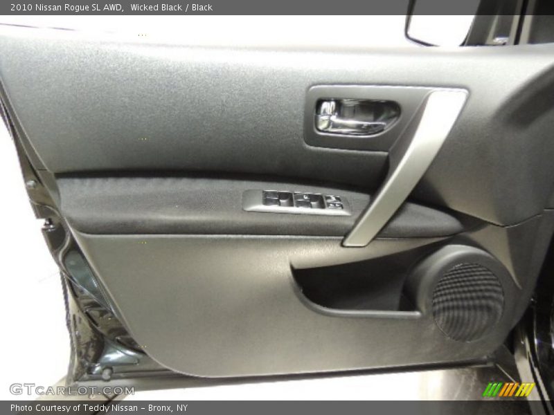 Wicked Black / Black 2010 Nissan Rogue SL AWD