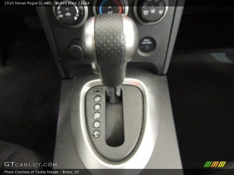 Wicked Black / Black 2010 Nissan Rogue SL AWD