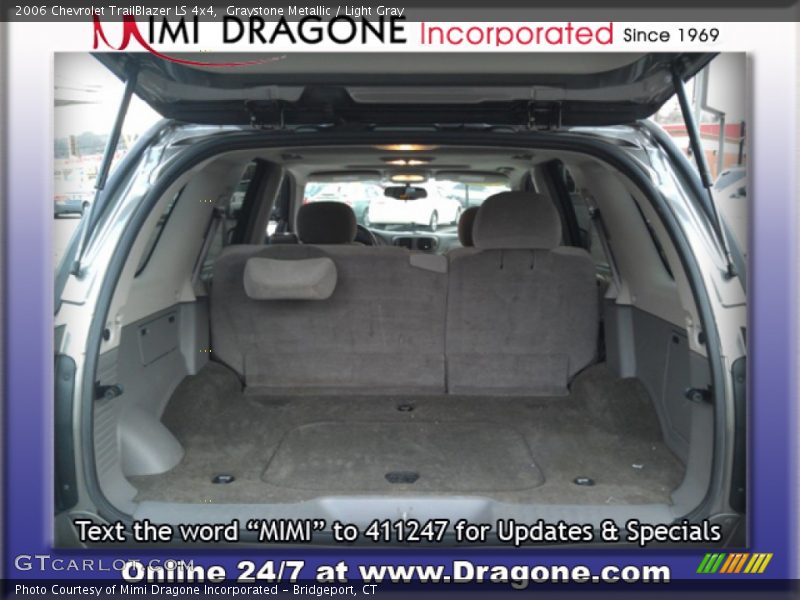 Graystone Metallic / Light Gray 2006 Chevrolet TrailBlazer LS 4x4