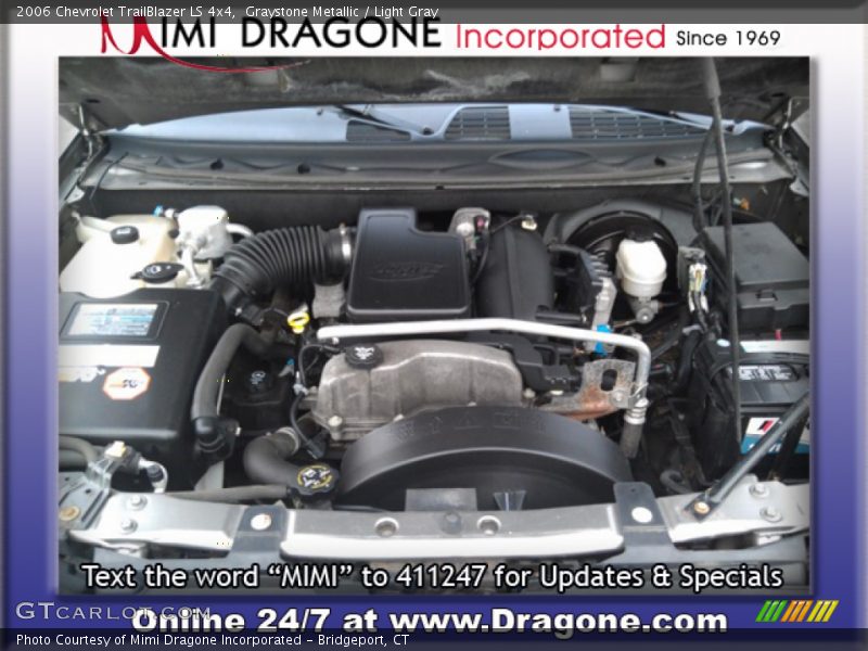 Graystone Metallic / Light Gray 2006 Chevrolet TrailBlazer LS 4x4