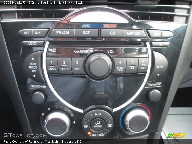 Controls of 2008 RX-8 Grand Touring
