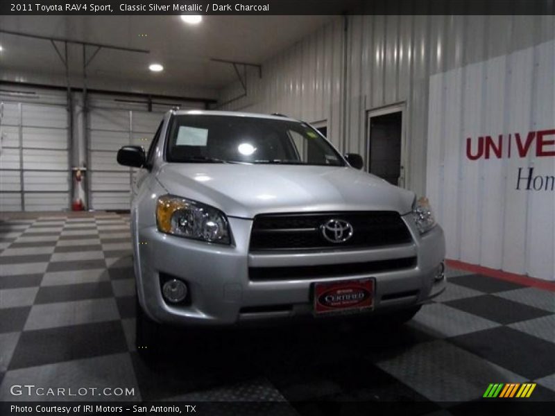 Classic Silver Metallic / Dark Charcoal 2011 Toyota RAV4 Sport