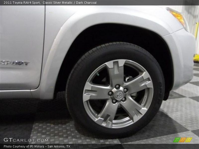 Classic Silver Metallic / Dark Charcoal 2011 Toyota RAV4 Sport
