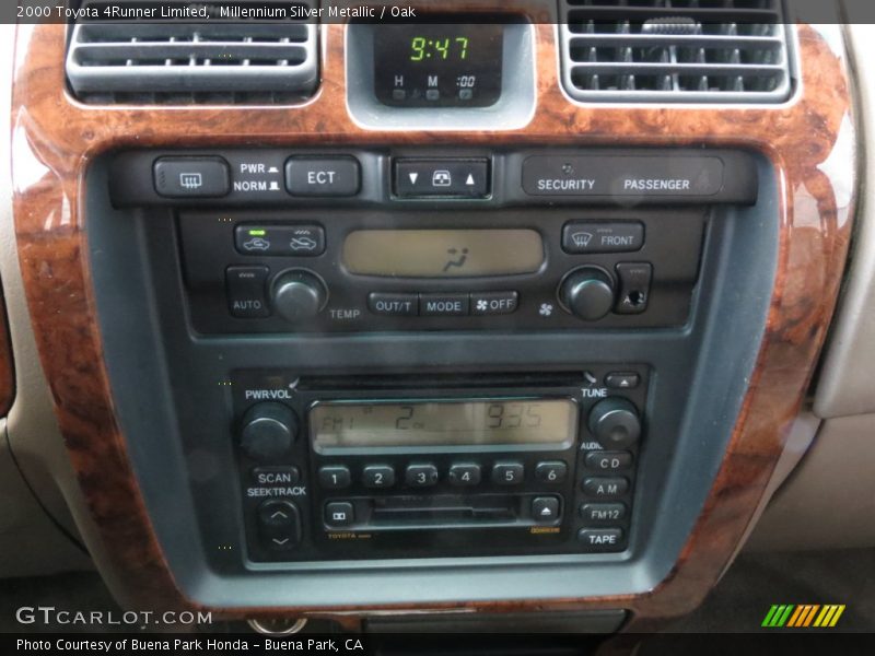 Millennium Silver Metallic / Oak 2000 Toyota 4Runner Limited