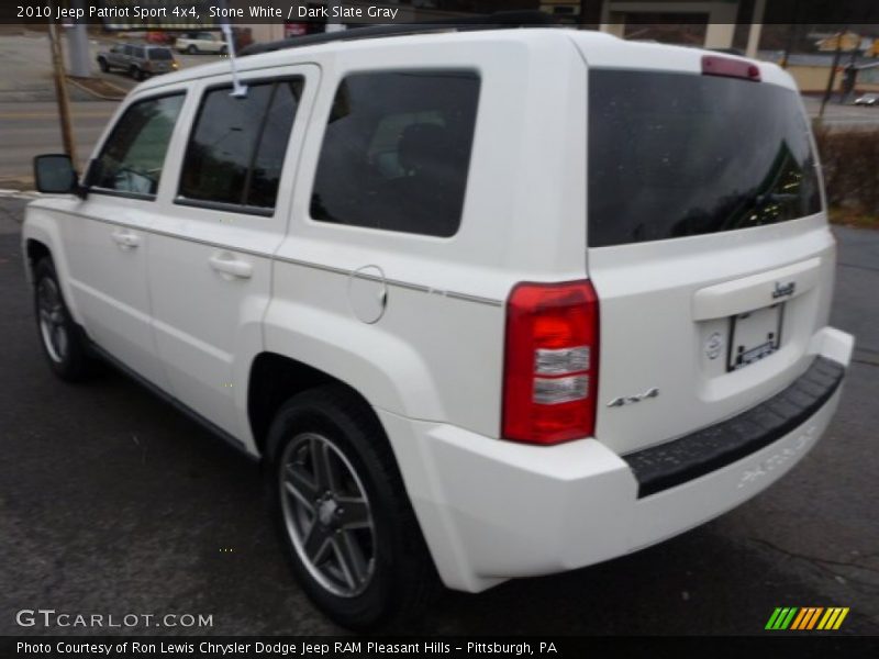 Stone White / Dark Slate Gray 2010 Jeep Patriot Sport 4x4