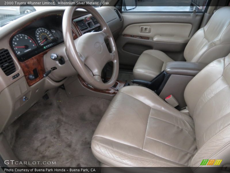 Millennium Silver Metallic / Oak 2000 Toyota 4Runner Limited