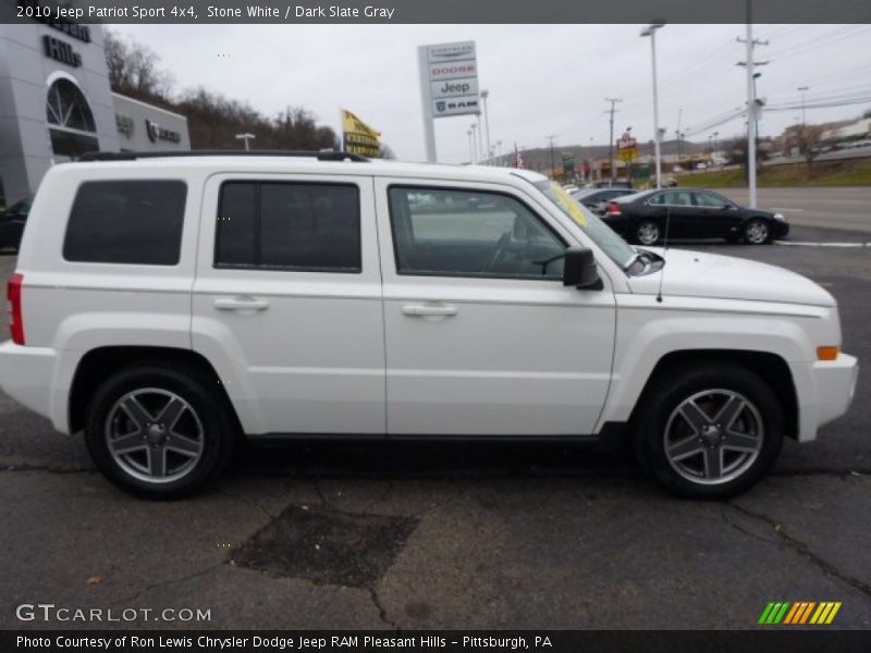 Stone White / Dark Slate Gray 2010 Jeep Patriot Sport 4x4