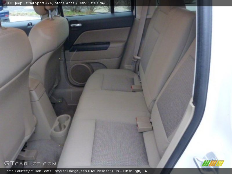 Stone White / Dark Slate Gray 2010 Jeep Patriot Sport 4x4