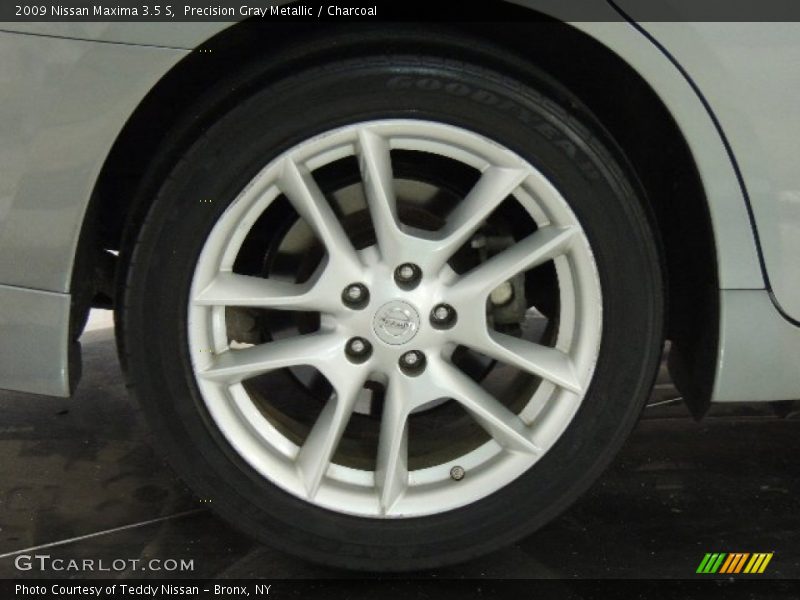 Precision Gray Metallic / Charcoal 2009 Nissan Maxima 3.5 S