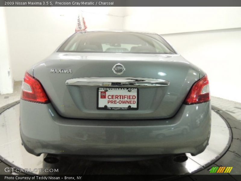 Precision Gray Metallic / Charcoal 2009 Nissan Maxima 3.5 S