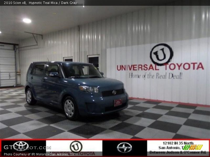 Hypnotic Teal Mica / Dark Gray 2010 Scion xB