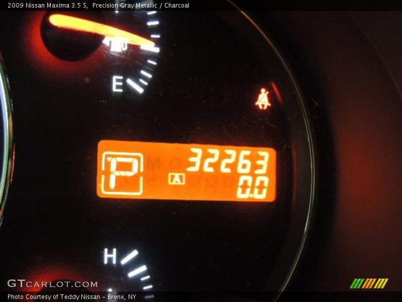 Precision Gray Metallic / Charcoal 2009 Nissan Maxima 3.5 S