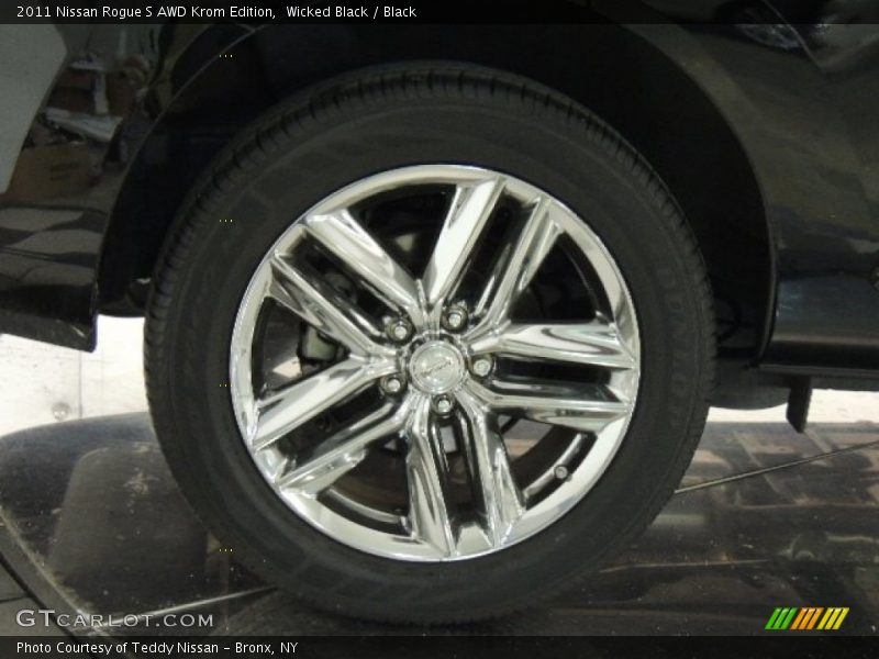 Wicked Black / Black 2011 Nissan Rogue S AWD Krom Edition