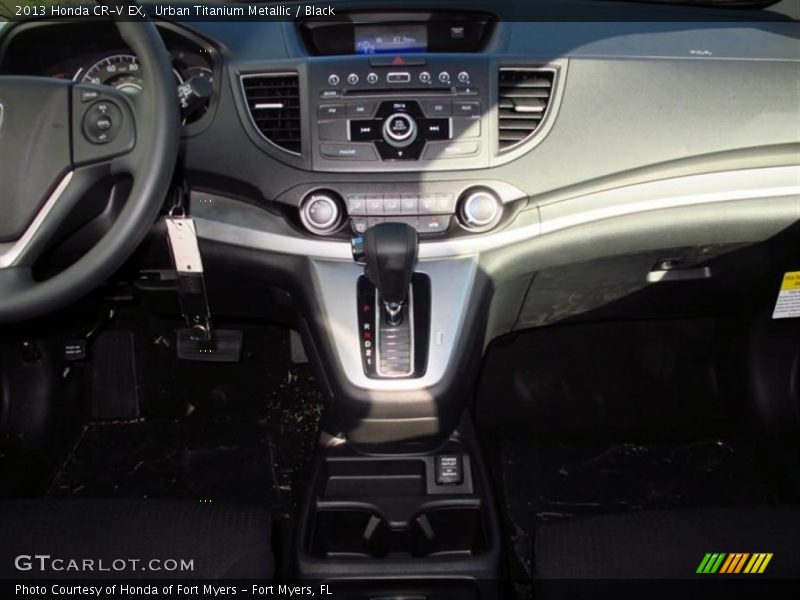 Urban Titanium Metallic / Black 2013 Honda CR-V EX