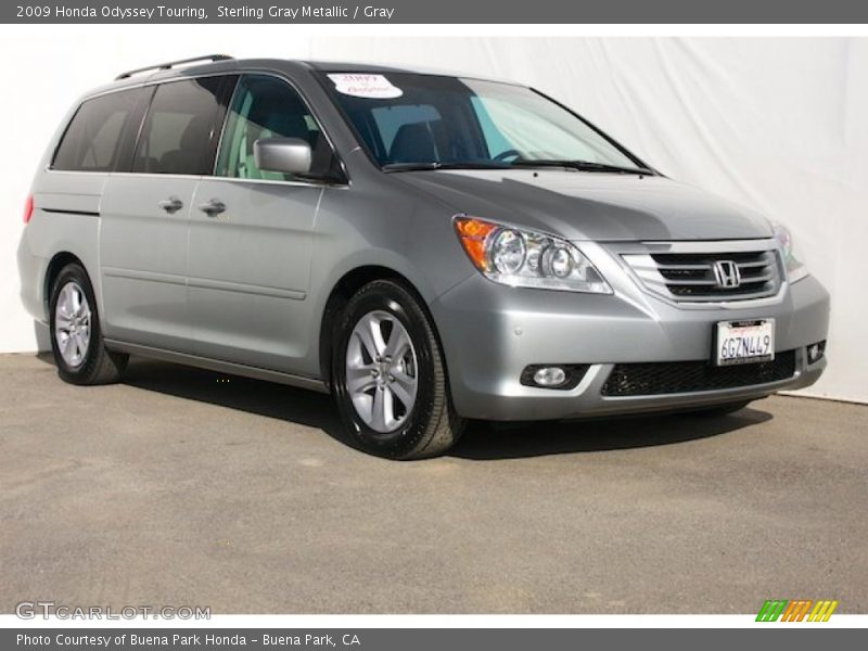 Sterling Gray Metallic / Gray 2009 Honda Odyssey Touring