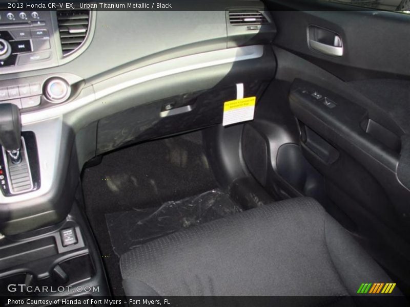Urban Titanium Metallic / Black 2013 Honda CR-V EX