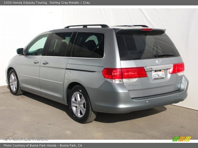 Sterling Gray Metallic / Gray 2009 Honda Odyssey Touring
