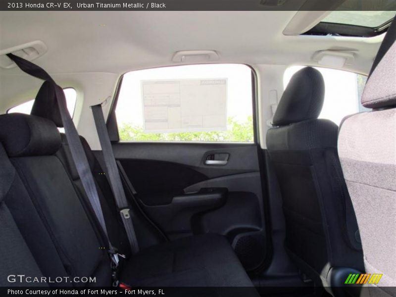 Urban Titanium Metallic / Black 2013 Honda CR-V EX