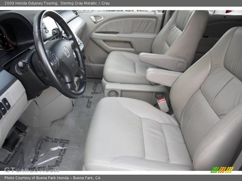 Sterling Gray Metallic / Gray 2009 Honda Odyssey Touring