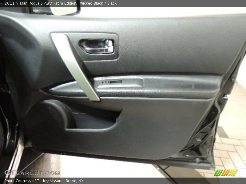 Wicked Black / Black 2011 Nissan Rogue S AWD Krom Edition