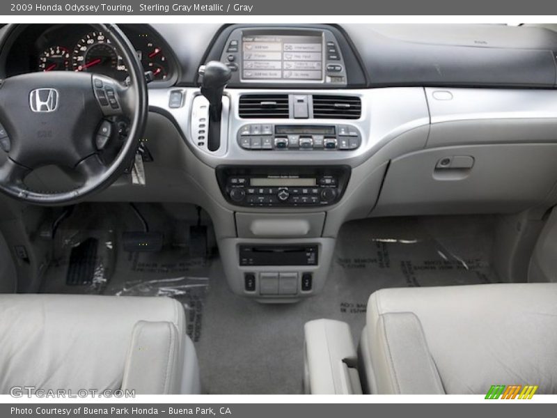 Sterling Gray Metallic / Gray 2009 Honda Odyssey Touring