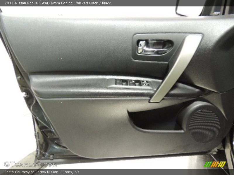 Wicked Black / Black 2011 Nissan Rogue S AWD Krom Edition