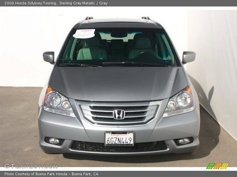 Sterling Gray Metallic / Gray 2009 Honda Odyssey Touring