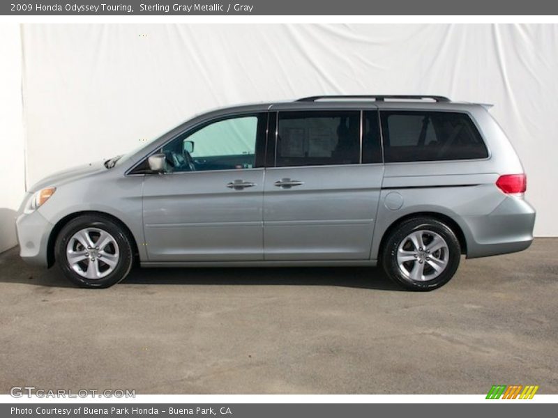 Sterling Gray Metallic / Gray 2009 Honda Odyssey Touring