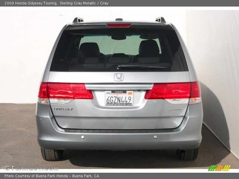 Sterling Gray Metallic / Gray 2009 Honda Odyssey Touring
