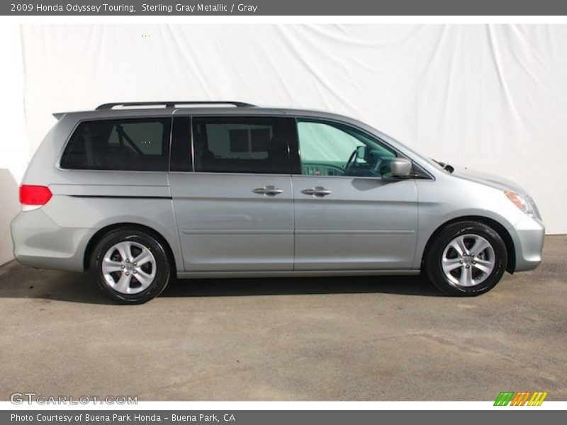 Sterling Gray Metallic / Gray 2009 Honda Odyssey Touring
