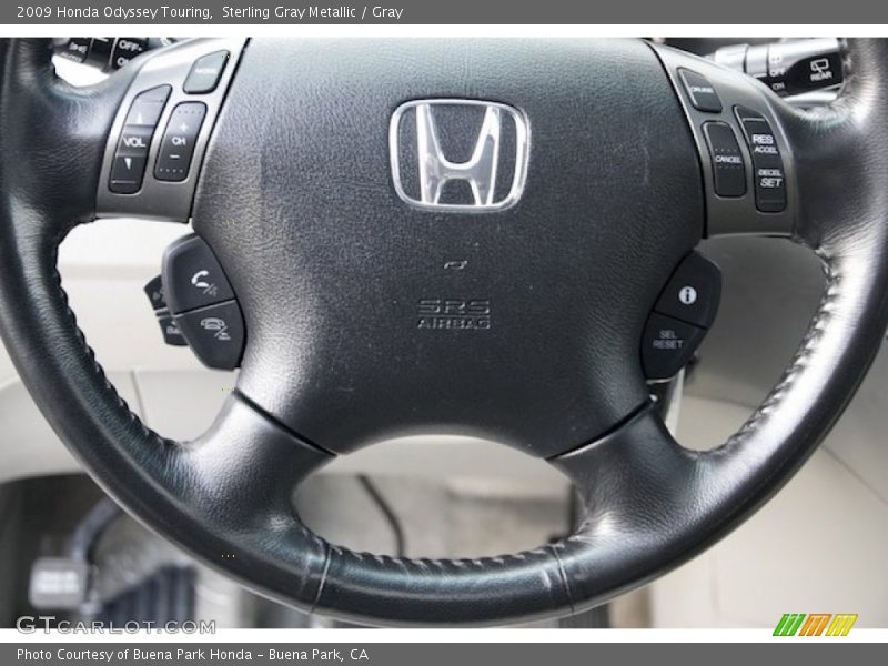 Sterling Gray Metallic / Gray 2009 Honda Odyssey Touring