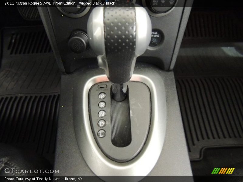 Wicked Black / Black 2011 Nissan Rogue S AWD Krom Edition