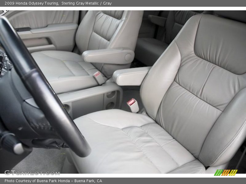 Sterling Gray Metallic / Gray 2009 Honda Odyssey Touring