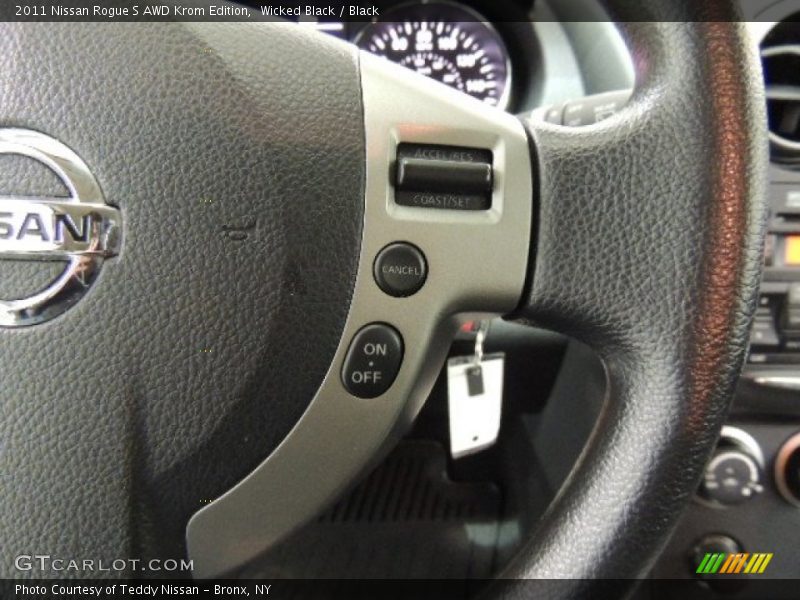 Wicked Black / Black 2011 Nissan Rogue S AWD Krom Edition