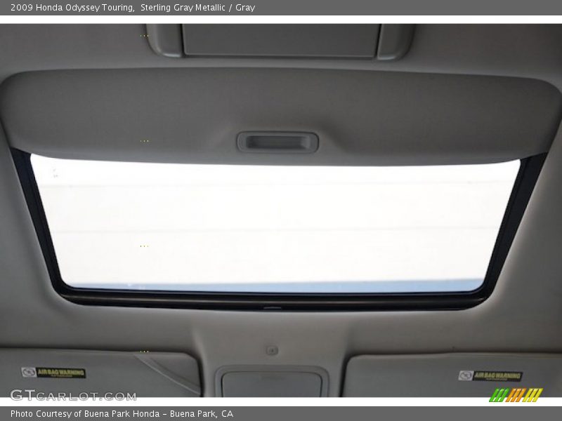 Sterling Gray Metallic / Gray 2009 Honda Odyssey Touring