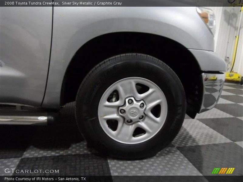 Silver Sky Metallic / Graphite Gray 2008 Toyota Tundra CrewMax