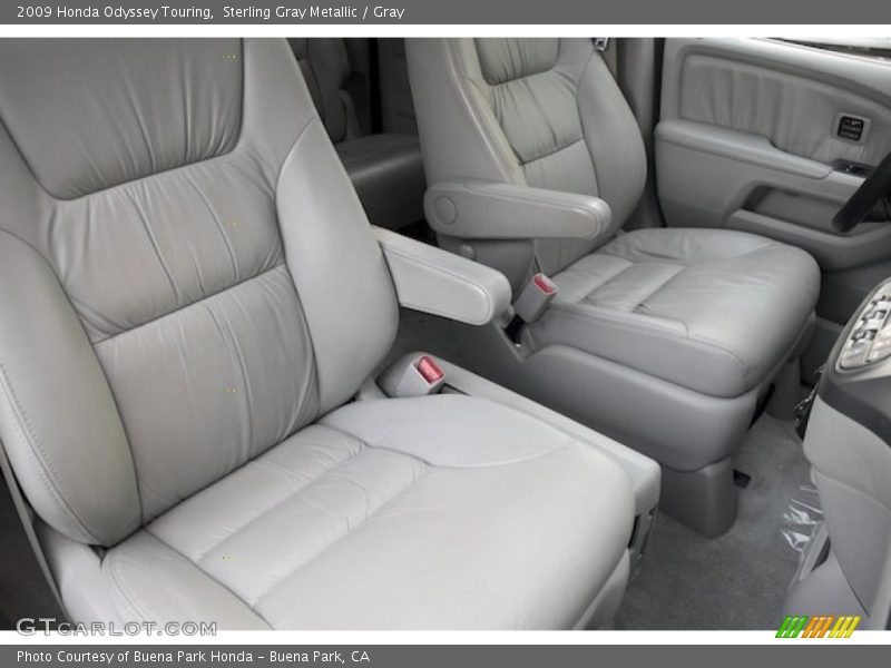 Sterling Gray Metallic / Gray 2009 Honda Odyssey Touring