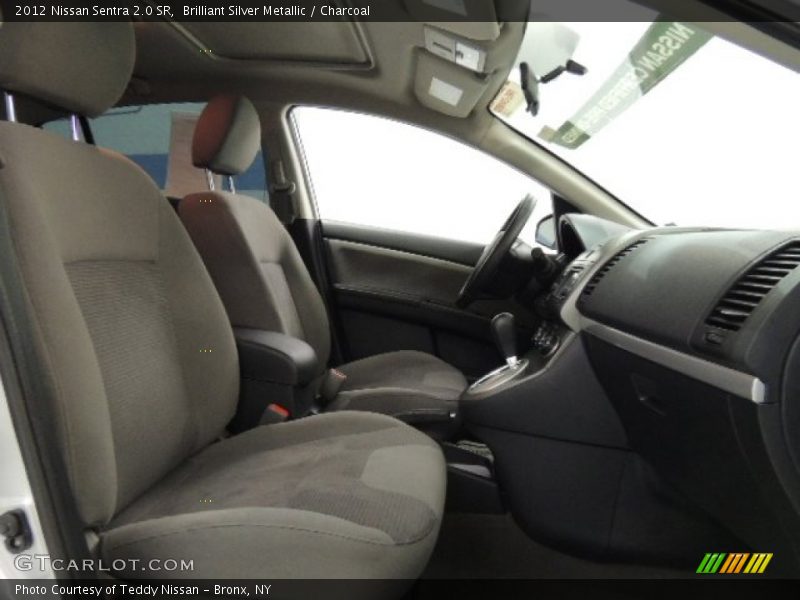 Brilliant Silver Metallic / Charcoal 2012 Nissan Sentra 2.0 SR