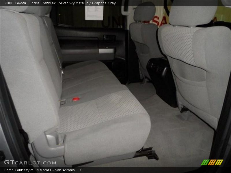 Silver Sky Metallic / Graphite Gray 2008 Toyota Tundra CrewMax