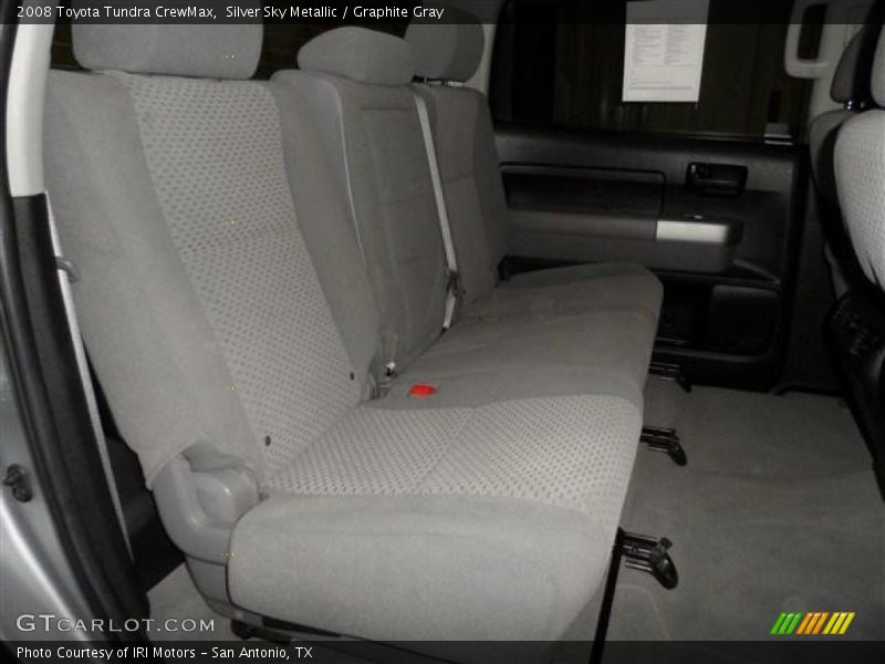 Silver Sky Metallic / Graphite Gray 2008 Toyota Tundra CrewMax