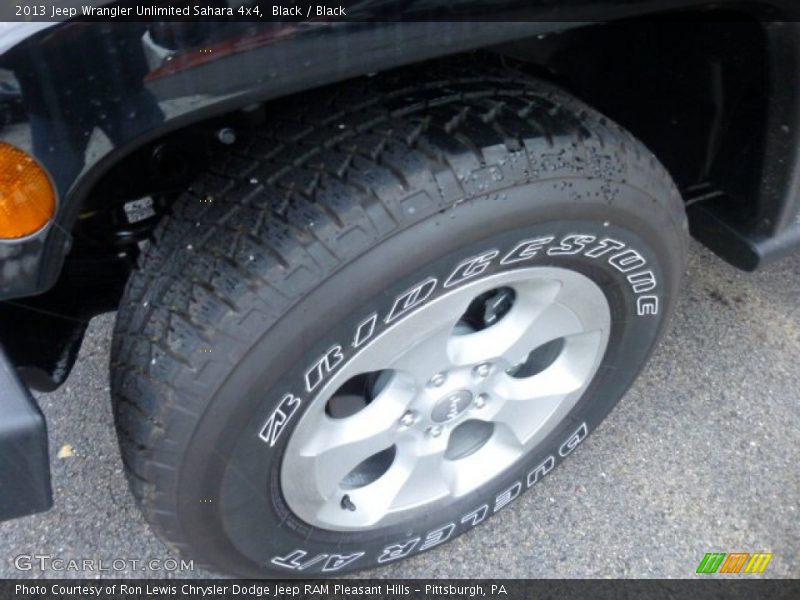 Black / Black 2013 Jeep Wrangler Unlimited Sahara 4x4