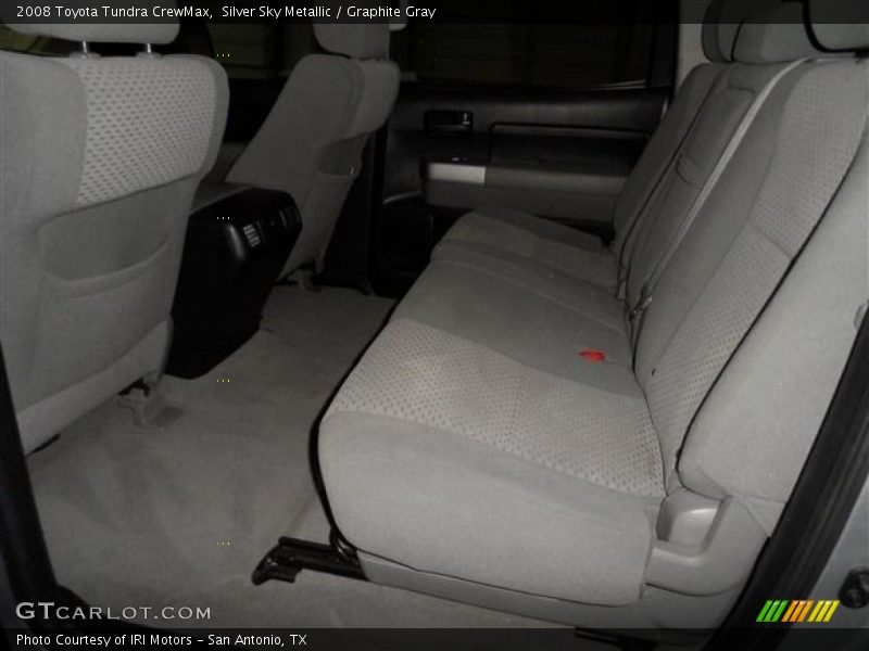 Silver Sky Metallic / Graphite Gray 2008 Toyota Tundra CrewMax